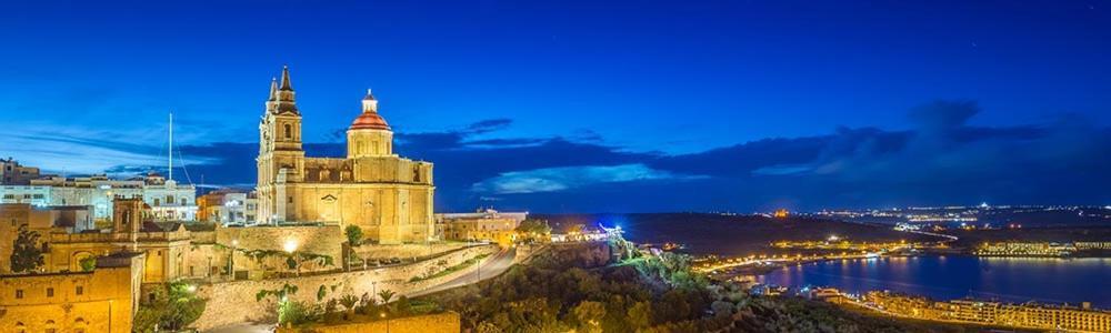 Clifftop Modern Apartment Mellieha Bagian luar foto